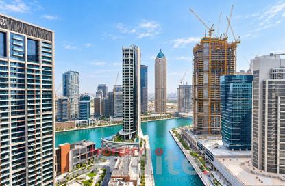 Apartment - Studio - 1 for sale in Peninsula One - Peninsula - Business Bay - Dubai