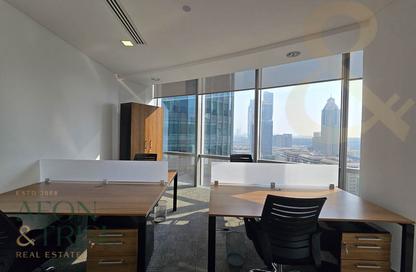 Office Space - Studio - 1 Bathroom for rent in North Tower - Emirates Financial Towers - DIFC - Dubai