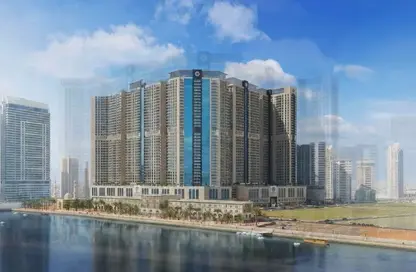 Apartment - Studio - 1 Bathroom for sale in Terhab Residence - Al Qasba - Sharjah