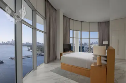 Duplex - 3 Bedrooms - 3 Bathrooms for rent in Marriott Marquis Dubai - Port Saeed - Deira - Dubai