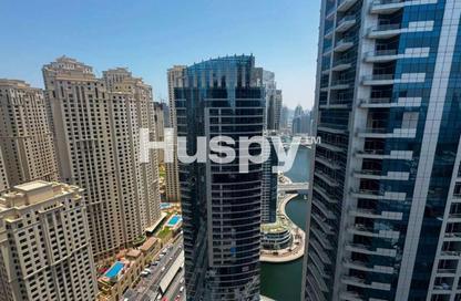 Apartment - 2 Bedrooms - 3 Bathrooms for rent in Bay Central Tower West - Bay Central - Dubai Marina - Dubai