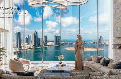 Apartment - 3 Bedrooms - 3 Bathrooms for sale in Al Ghaf Tower - Al Khan - Sharjah