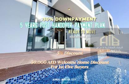 Villa - 4 - 6 for sale in Sun Island - Ajmal Makan City - Sharjah Waterfront City - Sharjah