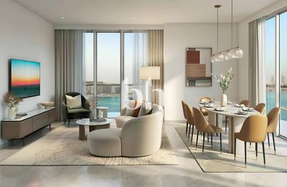 Apartment - 1 Bedroom - 1 Bathroom for sale in Beachgate by Address - Emaar Beachfront - Dubai Harbour - Dubai