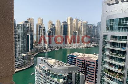 Apartment - 2 Bedrooms - 3 Bathrooms for rent in Zumurud Tower - Dubai Marina - Dubai