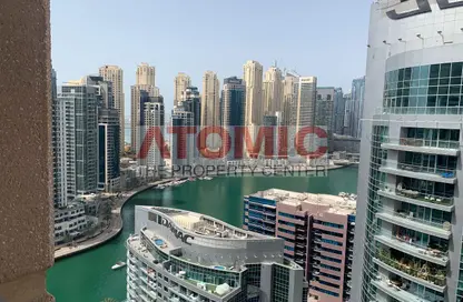 Apartment - 2 Bedrooms - 3 Bathrooms for rent in Zumurud Tower - Dubai Marina - Dubai