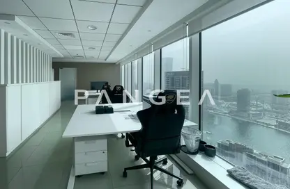 مكتب - استوديو للايجار في برج بورلينجتون - الخليج التجاري - دبي