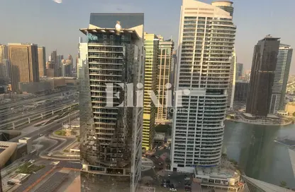 Apartment - 1 Bathroom for rent in Goldcrest Executive - JLT Cluster C - Jumeirah Lake Towers - Dubai