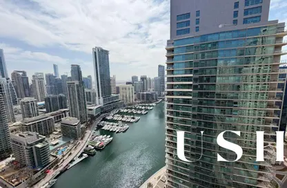 Apartment - 1 Bedroom - 2 Bathrooms for rent in Marina Quays West - Marina Quays - Dubai Marina - Dubai