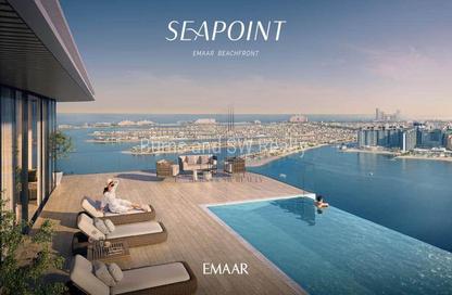 Apartment - 1 Bedroom - 1 Bathroom for sale in Seapoint Tower 2 - Seapoint - Emaar Beachfront - Dubai Harbour - Dubai