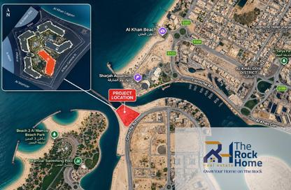 Apartment - 3 - 4 for sale in Al Khan Corniche - Al Khan - Sharjah