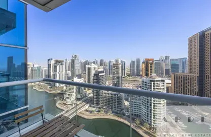 Apartment - 2 Bedrooms - 4 Bathrooms for sale in Continental Tower - Dubai Marina - Dubai