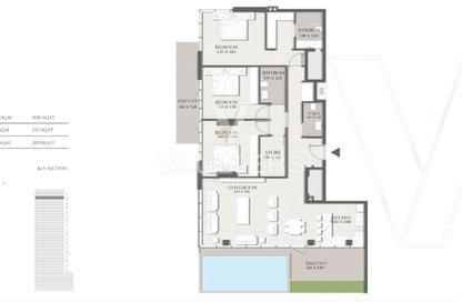 Apartment - 3 Bedrooms - 3 Bathrooms for sale in Sapphire 32 - District 12 - Jumeirah Village Circle - Dubai Apartment - 3 Bedrooms - 3 Bathrooms for sale in Sapphire 32 - District 12 - Jumeirah Village Circle - Dubai