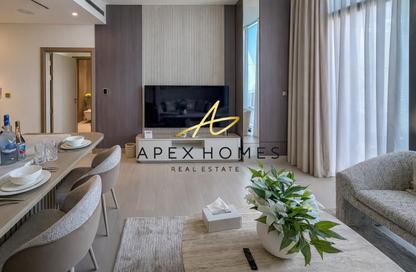 Apartment - 1 - 2 for rent in Binghatti Phantom - District 17 - Jumeirah Village Circle - Dubai