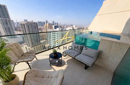Apartment - 1 - 2 for rent in Binghatti Phantom - District 17 - Jumeirah Village Circle - Dubai