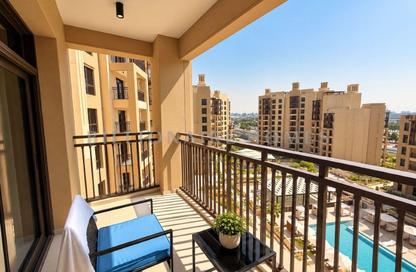 Apartment - 1 - 1 for rent in Lamaa Building 1 - Lamaa - Madinat Jumeirah Living - Umm Suqeim 3 - Umm Suqeim - Dubai