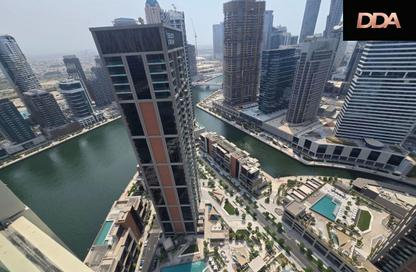 Apartment - Studio - 1 Bathroom for rent in Peninsula Four - Peninsula - Business Bay - Dubai