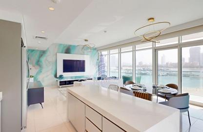 Apartment - 3 Bedrooms - 3 Bathrooms for rent in Sunrise Bay Tower 1 - Sunrise Bay - Emaar Beachfront - Dubai Harbour - Dubai