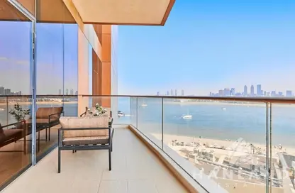Apartment - 3 Bedrooms - 4 Bathrooms for rent in Sapphire - Tiara Residences - Palm Jumeirah - Dubai