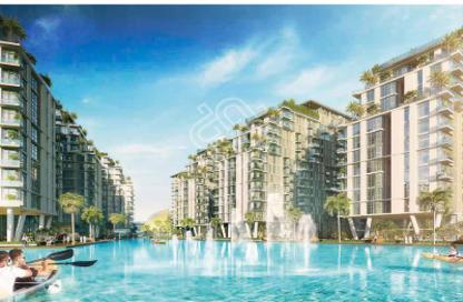Apartment - Studio - 1 for sale in Azizi Venice 4 Building B - Azizi Venice 4 - Azizi Venice - Dubai South (Dubai World Central) - Dubai