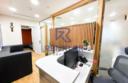 Office Space - Studio - 1 Bathroom for rent in Concord Tower - Dubai Media City - Dubai