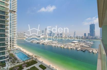 شقة - غرفة نوم - 1 حمام للايجار في برج Marina Vista 1 - مارينا فيستا - إعمار بيتشفرونت - دبي هاربور - دبي