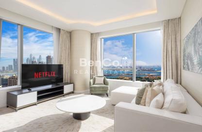Apartment - 1 - 2 for rent in The Palm Tower - Palm Jumeirah - Dubai