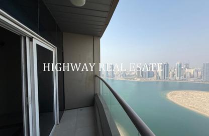 Apartment - 3 - 4 for rent in Al Sondos Tower - Al Khan Lagoon - Al Khan - Sharjah