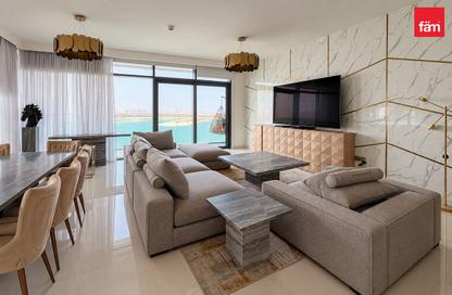 شقة - 3 - 4 للايجار في برج Beach Vista 1 - بيتش فيستا - إعمار بيتشفرونت - دبي هاربور - دبي