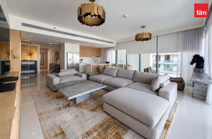 شقة - 3 - 4 للايجار في برج Beach Vista 1 - بيتش فيستا - إعمار بيتشفرونت - دبي هاربور - دبي