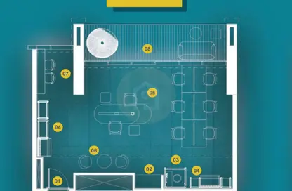 مكتب - استوديو للبيع في ه كيو من روف - الخليج التجاري - دبي