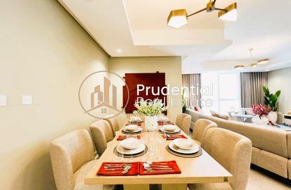 Apartment - 3 Bedrooms - 4 Bathrooms for rent in Leaf Tower - Tamouh - Al Reem Island - Abu Dhabi