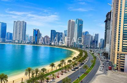 Apartment - 3 Bedrooms - 5 Bathrooms for rent in Magestic Tower - Al Mamzar - Al Mamzar - Sharjah - Sharjah