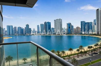 Apartment - 3 Bedrooms - 5 Bathrooms for rent in Magestic Tower - Al Mamzar - Al Mamzar - Sharjah - Sharjah