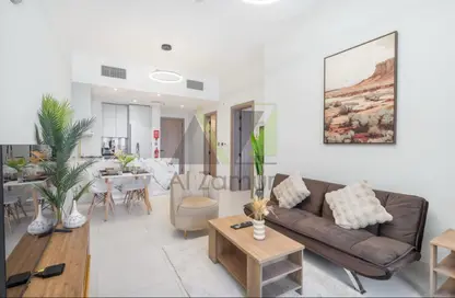 Apartment - 1 Bedroom - 2 Bathrooms for rent in Amal Tower - Dubai Sports City - Dubai