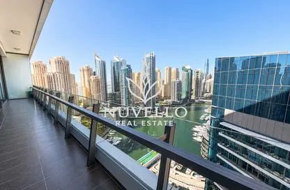 Apartment - 2 Bedrooms - 3 Bathrooms for rent in Silverene Tower A - Silverene - Dubai Marina - Dubai