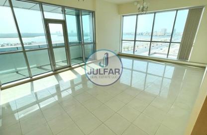 شقة - غرفة نوم - 2 حمامات للايجار في برج جلفار السكني - ابراج جلفار - النخيل - رأس الخيمة