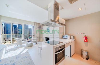 Apartment - Studio - 1 Bathroom for rent in West Avenue Tower - Dubai Marina - Dubai