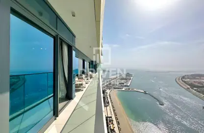 شقة - 4 غرف نوم - 5 حمامات للبيع في برج Beach Vista 1 - بيتش فيستا - إعمار بيتشفرونت - دبي هاربور - دبي