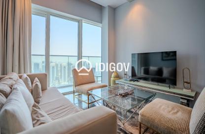 Apartment - 3 Bedrooms - 3 Bathrooms for sale in Damac Heights - Dubai Marina - Dubai