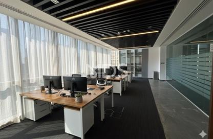 Office Space - Studio - 4 Bathrooms for rent in Marina Plaza - Dubai Marina - Dubai
