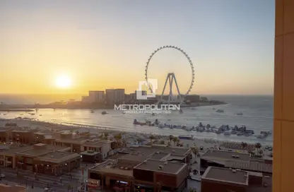 Apartment - 1 Bedroom - 2 Bathrooms for rent in Rimal 4 - Rimal - Jumeirah Beach Residence - Dubai