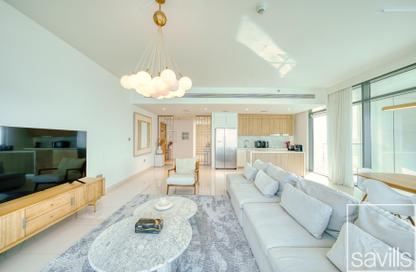 Apartment - 3 - 3 for rent in Beach Vista Tower 1 - Beach Vista - Emaar Beachfront - Dubai Harbour - Dubai