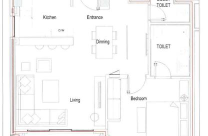 Apartment - 1 Bedroom - 2 Bathrooms for sale in Al Mamsha - Muwaileh - Sharjah