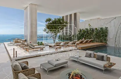 شقة - 2 غرف نوم - 3 حمامات للبيع في برج الوطن - طريق كورنيش عجمان - عجمان