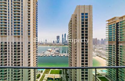 Apartment - 1 Bedroom - 1 Bathroom for sale in Beach Vista Tower 2 - Beach Vista - Emaar Beachfront - Dubai Harbour - Dubai