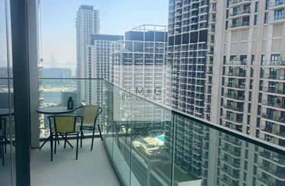 شقة - غرفة نوم - 1 حمام للايجار في برج Beach Vista 2 - بيتش فيستا - إعمار بيتشفرونت - دبي هاربور - دبي