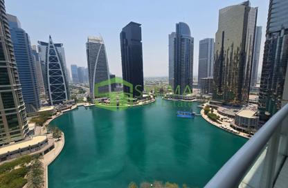 شقة - غرفة نوم - 1 حمام للايجار في ليك تيراس - (JLT) مجمع D - أبراج بحيرات الجميرا - دبي