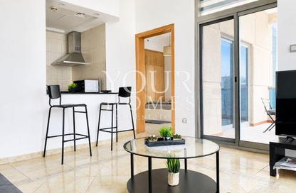 Apartment - 1 Bedroom - 2 Bathrooms for sale in Zumurud Tower - Dubai Marina - Dubai