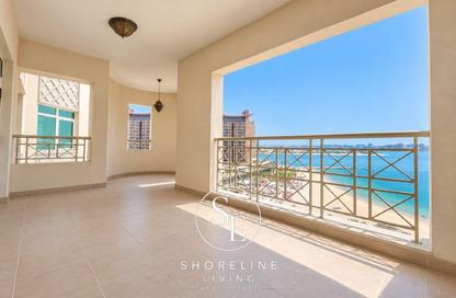 Apartment - 2 - 3 for rent in Al Msalli - Shoreline Apartments - Palm Jumeirah - Dubai